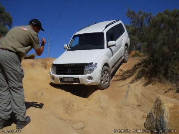 This is Really Steep, On the Powerlines Track