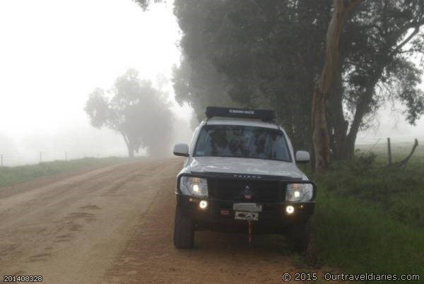 Foggy near the Helana River