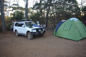 Camping at Mount Holland