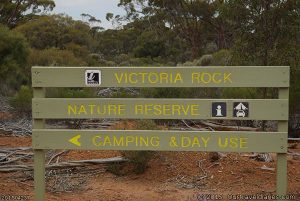 You can camp at Victoria Rock