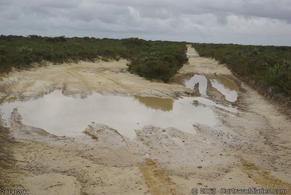 Road Conditions on the way to Mt Ragged via Israelite Bay