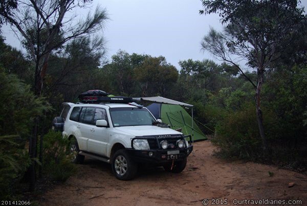 Our Camp at Mt Ragged