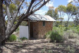 Deralinya Homestead outhouse