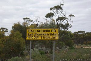 Balladonia Rd 4WD only
