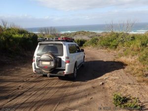 Approaching Jasper Beach, D?Entrecasteaux National Park