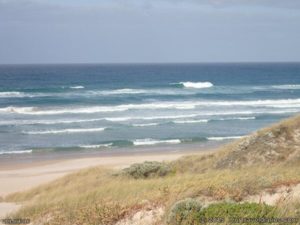 Surfs up, Jasper Beach