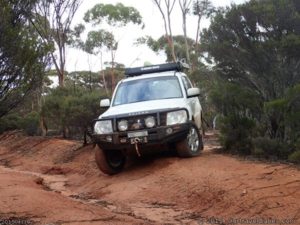 Nearing the end of the Old Hyden-Norseman Road