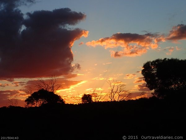 Sunset - perfect end to a perfect day, Dunns Track