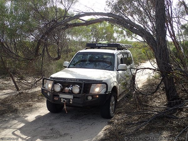 Car portrait on Dunns Track