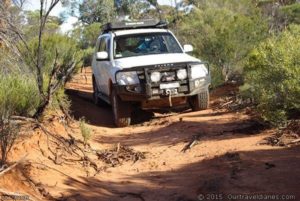 Traveling along the Mundale Track