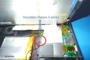 Unsolder these two wires in the Hema HN6