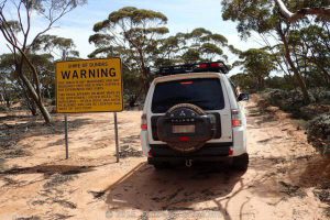 The Start of the Western End of the Old Hyden Norseman Road