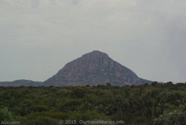 Peak Charles looking from the South West