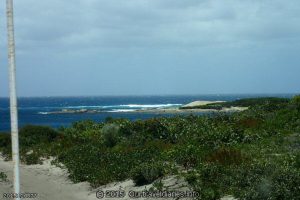 Our first glimpse of Fanny Cove