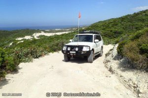 Coming back from Shoal Cape, Stokes National Park.