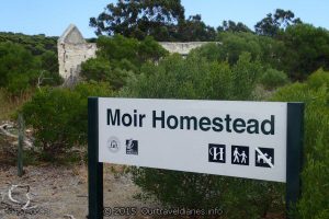 Entrance to Moir Homestead - Stokes National Park