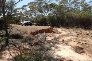 The beginning of Beehive Trail