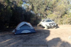 Morning at our Emu Rock camp