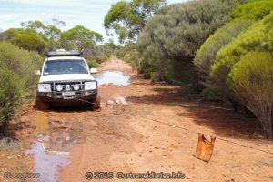 We had to use the winch