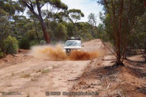 Travelling the road south east of Chalice Mine