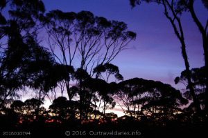 Sunset at Cave Hill