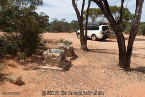 Memorials to SGJ (Goog) Denton and Martin (Dinger) Denton, Googs Track, South Australia