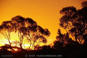 Sunset at Googs Lake, South Australia