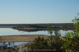 Water in Googs Lake, South Australia.