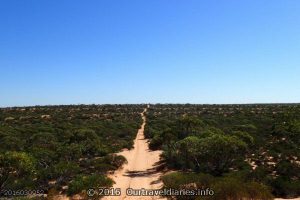 Ahead, more sand dunes to cross, Googs Track South Australia