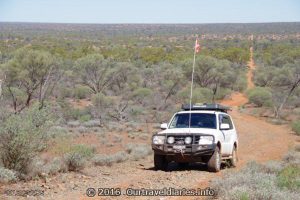 Getting closer to Mount Finke, Googs Track, South Australia
