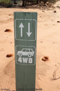 Yup, if you couldn't already tell, its a 4WD track, Googs Track, South Australia
