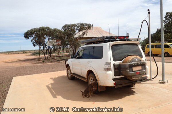 Contrary to belief you can get fuel at Kingoonya, South Australia.