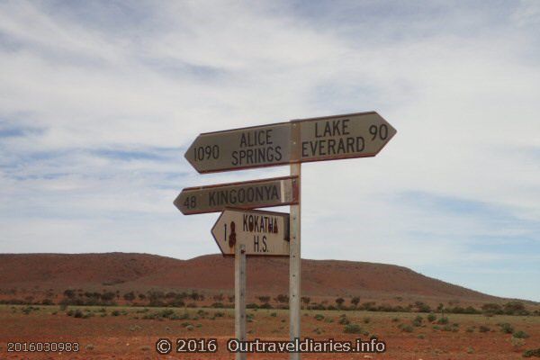 We're heading towards Lake Everard, South Australia