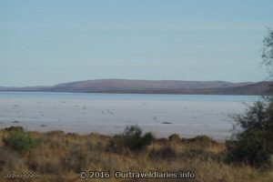 Lake Gairdner with a bit of water in it, South Australia