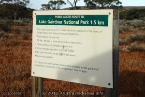 Lake Gairdner National Park Public Access Route, South Australia