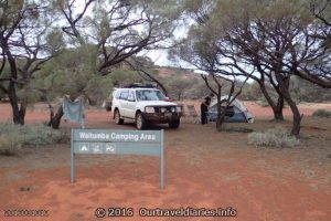 Waltumba Camping Area, Lake Gairdner, South Australia