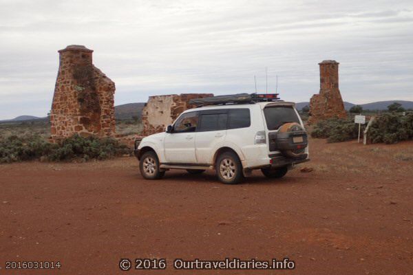 Ruins of the Old Pondanna Homestead, Near Lake Gairdner, South Australia