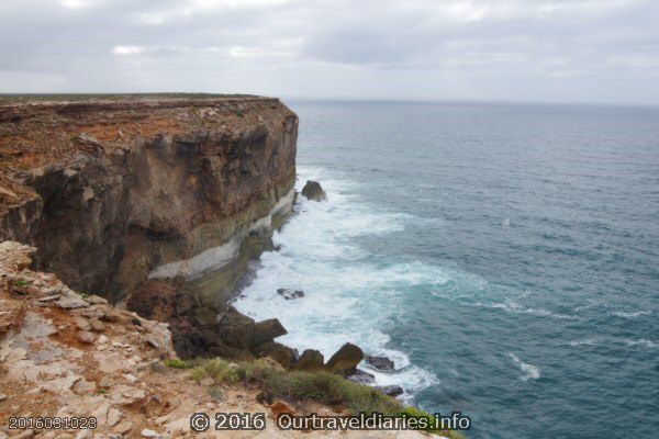 Bunda Cliffs of the Great Australian Bight near Wigunda Cave
