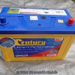 Century Ultra Hi Performance 4WD Battery N70ZZL4WD