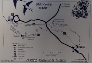 Sign at the 2nd Stockyard Tunnel carpark