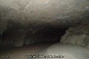 Flash shot taken deep inside Stockyard Gully Cave