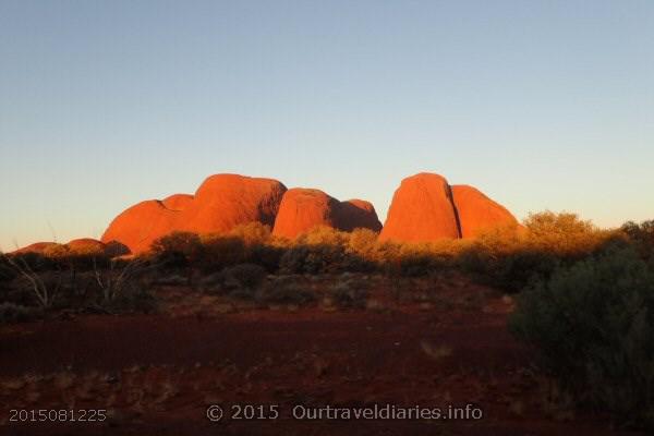 Kata Tjuta at Sunset, NT