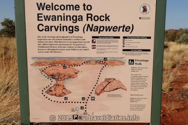 Napwerte / Ewaninga Rock Carvings Conservation Reserve, NT