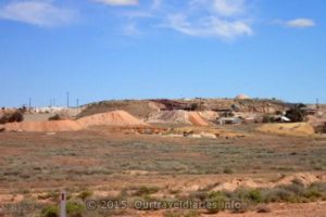 Opal mines on the outskirts of Coober Pedy South Australia.