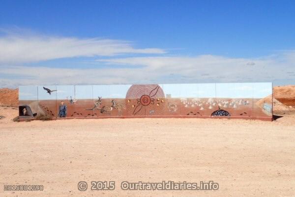 Mural, Coober Pedy South Australia.