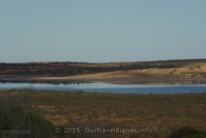 Unnamed salt lake, South Australia.