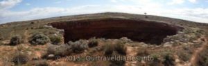 Panorama view of Koonalda Cave, South Australia