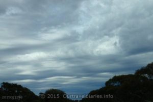 Storm clouds gathering on the Old Eyre Highway, SA