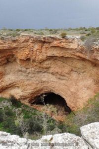 Warbla Cave, South of the Old Coach Road, South Australia.