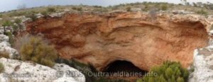 Approaching Warbla Cave by foot , South of the Old Coach Road, South Australia